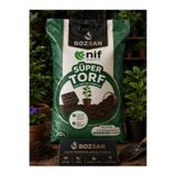 Bozsan NİF ORGANİK SÜPER TORF Özel Karışım Iç Mekan Bitki Toprağı 20 Litre Çiçek Toprağı Toprak Harcı