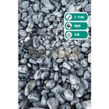 Bozsan Siyah Dolomit Taşı 5 Kg 2-4 Cm Taş Dekoratif Taş Dere Taşı Bahçe Süs Taşı Dolomit Taş