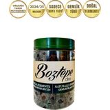 Boztepe Gemlik Siyah Sele Zeytin Doğal Fermente 1000 cc - 800 gr