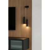 Bozyaka Aydınlatma Sparg 2'li Dekoratif Siyah Metal Modern Duvar Aplik İç Mekan (GÜNIŞIĞI LED AMPULLER DAHİLDİR...)