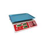 Bozyel ACS-809T Elektronik Terazi - 40 kg Kapasite 2 gr Hassasiyet - Şarjlı Pazarcı Terazisi