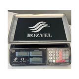 Bozyel Elektronik Dijital Terazi 40 kg LCD Ekranlı Plastik Malzemeden Üretilmiş Hassas Ölçüm - Siyah
