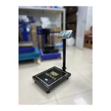 bozztech 300 KĞ Elektronik Dijital Şarjlı Terazi Baskül Katlanır Boyunlu Tartı 40x50cm tabla ölçüsü