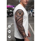BP Tattoo 1 Ay Kalıcı Maori Kol Dövmesi 24 Saat Sonra Renklenir Yarı Kalıcı Dövme