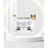 BP Tattoo Lotus Figürlü Holografik Kristal Yüz Taşı Face Sticker