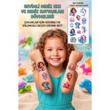 BP Tattoo Mermaid Deniz Kızı Figürlü Renkli Çocuk Dövmesi