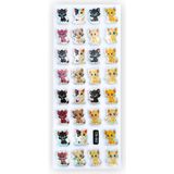 BP Tattoo Minnoş Kediler Çocuk Sticker Etiket Çıkartma Seti