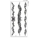 BP Tattoo Tribal Bel Ve Kol Dövmesi