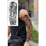 BP Tattoo Yunan Heykeli Geçici Dövme Kol Dövmesi