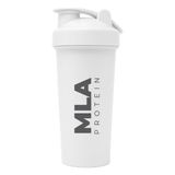 BPA Free MLA Protein Shaker 500ML Beyaz Renkli Ergonomik Tasarım