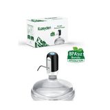 BPA'sız Şarjlı Damacana Pompası Beyaz | BPA'sız Boru | 10L - 15L - 19L | 1200 mAh | Beyaz