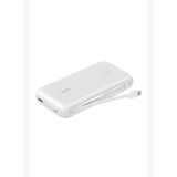 BPB024FQWH BoostCharge 20.000 mAh 30W Entegre USB-C Kablolu Powerbank – Beyaz