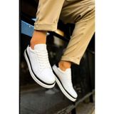 Bpm CH979 Santoni Gbt Spor Erkek Ayakkabı Beyaz/sıyah - Karışık