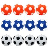 BQSPT 12 Adet 32 mm Langırt Topları Masa Futbol Yedek Toplar Çok Renkli Resmi Masa Üstü Oyun Topları Mini Foose Topları Aksesuar 12'li Paket