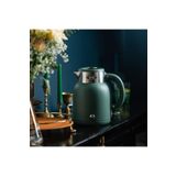 BR1040 Retro Yeşil Su Isıtıcı Çelik Kettle
