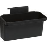 Brabanta SinkSide Lavabo İçi Düzenleyici (Koyu Gri) Düzenli Depolama/Drenaj Kabı, Mutfak Lavabo Süngerleri, Bezler, Bulaşık Sabunu için Vantuzlu