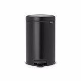 Brabantia 001-01-BO Matt Black Pedallı 12 lt Çöp Kutusu