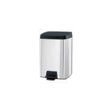 Brabantia 001-01-BRILLIANT Steel Dikdörtgen Pedallı Çöp Kutusu 10L Xxxx