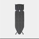 Brabantia 124x45cm (C) Buhar Kazanı Standlı Denım Black Desenli Ütü Masası - Ssuh - Hearty - 24 cm