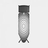 Brabantia 124x45cm (C) Buhar Kazanı Standlı Tıtan Oval Desenli Ütü Masası - Ssuh - Hearty - 24 cm