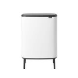 Brabantia 130601 çöp kovası, beyaz, 30 litre