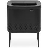 Brabantia 200526 Çamaşır Sepeti Bo, 60L, Mat Siyah