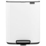 Brabantia Bo Beyaz Çelik Pedallı Banyo Çöp Kovası 12 Lt - Standart
