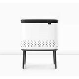 Brabantia Bo Beyaz Plastik Kapaklı Çamaşır Sepeti 60Lt