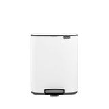 Brabantia Bo Çelik Pedallı Banyo Çöp Kovası 12 Lt - Beyaz