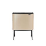 Brabantia Bo Metalik Gold Çelik Dokunmatik Çöp Kovası 36 Lt