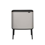 Brabantia Bo Soft Çelik Dokunmatik Mutfak Çöp Kovası 36 Lt - Gri