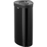 Brabantıa Brabantia Matt Black İki Bölmeli Çamaşır Sepeti 55l