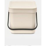 Brabantia BRB-8710755251702-BRA 251702-004-01-SORT&GO Soft Beıge Çöp Kovası 6l - 1 Adet