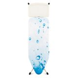 Brabantia Buz Suyu Ütü Masası, Sabit Buhar Ünitesi için Braketli 21962, U 124 x Genişlik 45 cm, Boyut C
