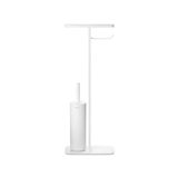 Brabantia Mindset Fresh White Standlı Organizer,Tuvalet Kağıdı Tutucusu Ve Tuvalet Fırçası