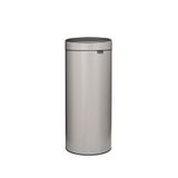 Brabantia New Soft Çelik Dokunmatik Mutfak Çöp Kovası 30 Lt - Gri
