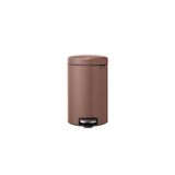 Brabantia Newicon 12 lt Pedallı Satin Taupe Çöp Kutusu