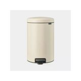 Brabantia Newicon 20 lt Pedallı Mat Bej Çöp Kutusu