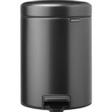 Brabantia Newicon 5 lt Pedallı Confident Grey Çöp Kutusu