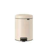 Brabantia Newicon Çelik Pedallı 5 lt Bej Banyo Çöp Kovası