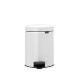 Brabantia Newicon Çelik Pedallı Beyaz 5 lt Banyo Çöp Kovası