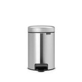 Brabantia Newicon Çelik Pedallı Gri 3 lt Banyo Çöp Kovası