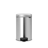 Brabantia Newicon Fpp Matt Çelik Pedallı Gri 12 lt Mutfak Çöp Kovası