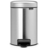 Brabantia Newicon Gri Çelik Pedallı Banyo Çöp Kovası 3 Lt - Standart