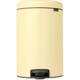 Brabantia Newicon Mellow Yellow Çelik Pedallı Mutfak Çöp Kovası 20 Lt - Sarı - Standart