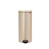 Brabantia Newicon Şampanya Rengi Metal Pedallı Mutfak Çöp Kovası 30 Lt - Sarı