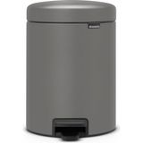 Brabantia Pedallı Çöp Kovası Newıcon, 5 Litre - Çok Renkli - Standart