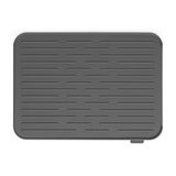 Brabantia Silikon Damlama Matı, Çelik, Koyu Gri, 43,8 x 32,5 x 0,9 cm