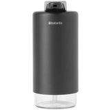 Brabantia SinkStyle sabunluk (mineral sonsuz gri) damlatmayan pompa, kolayca doldurulabilir cam tutucu, korozyona dayanıklı, şık mutfak aksesuarı