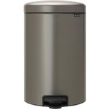 Brabantia Tret Çöp Kovası, İç Kovalı, Plastik, Çelik, plastik, gri (Platinum), 20 litre